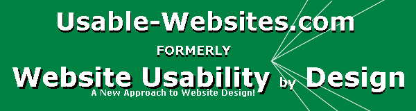 Website Usability by Design, A New Approach to Website Design!